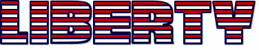 striped font